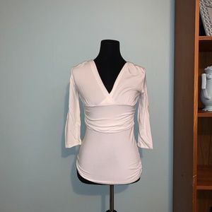 WHBM White Blouse - XS